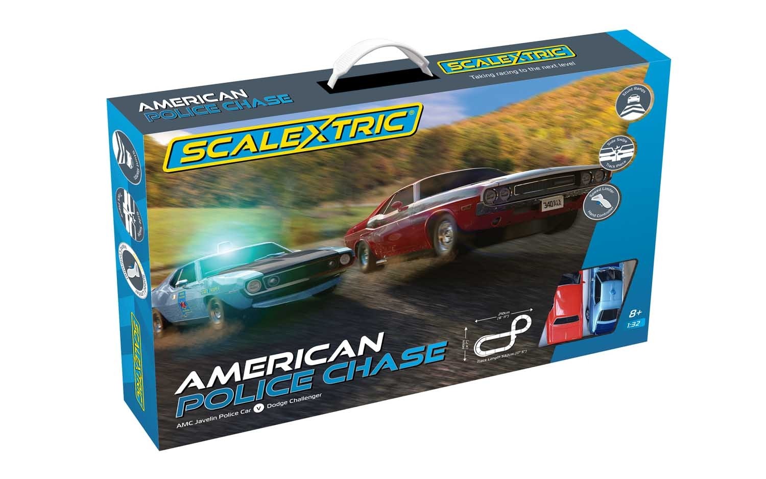 American Police Chase (AMC Javelin Police car v Dodge Challenger American Police Chase (AMC Javelin Police car v Dodge Challenger
