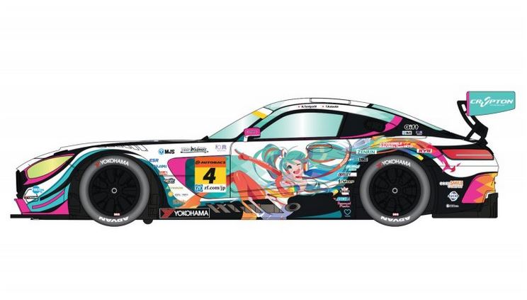 Mercedes AMG GT3 (Anime) Mercedes AMG GT3 (Anime)