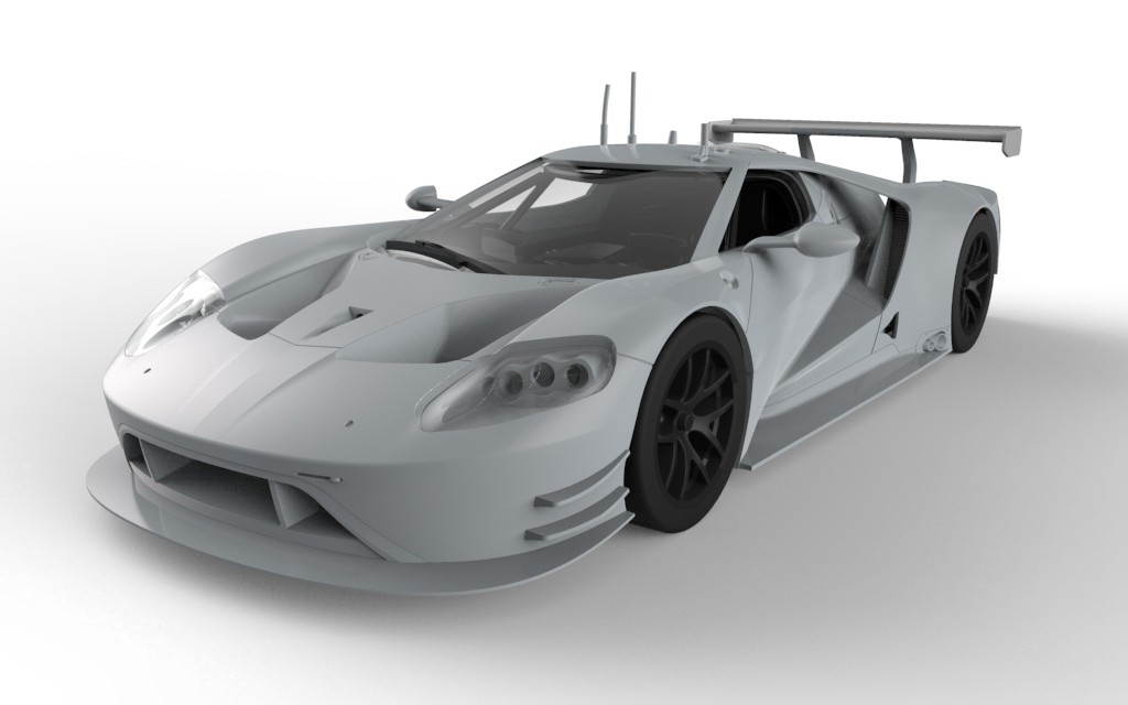 Ford GT GTE Le Mans 2017 No.69 Ford GT GTE Le Mans 2017 No.69