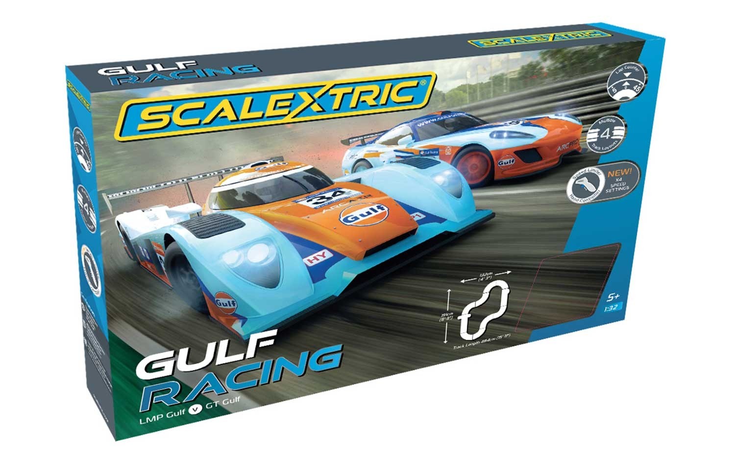 GULF RACING SET - GULF LMP VS GT GULF GULF RACING SET - GULF LMP VS GT GULF