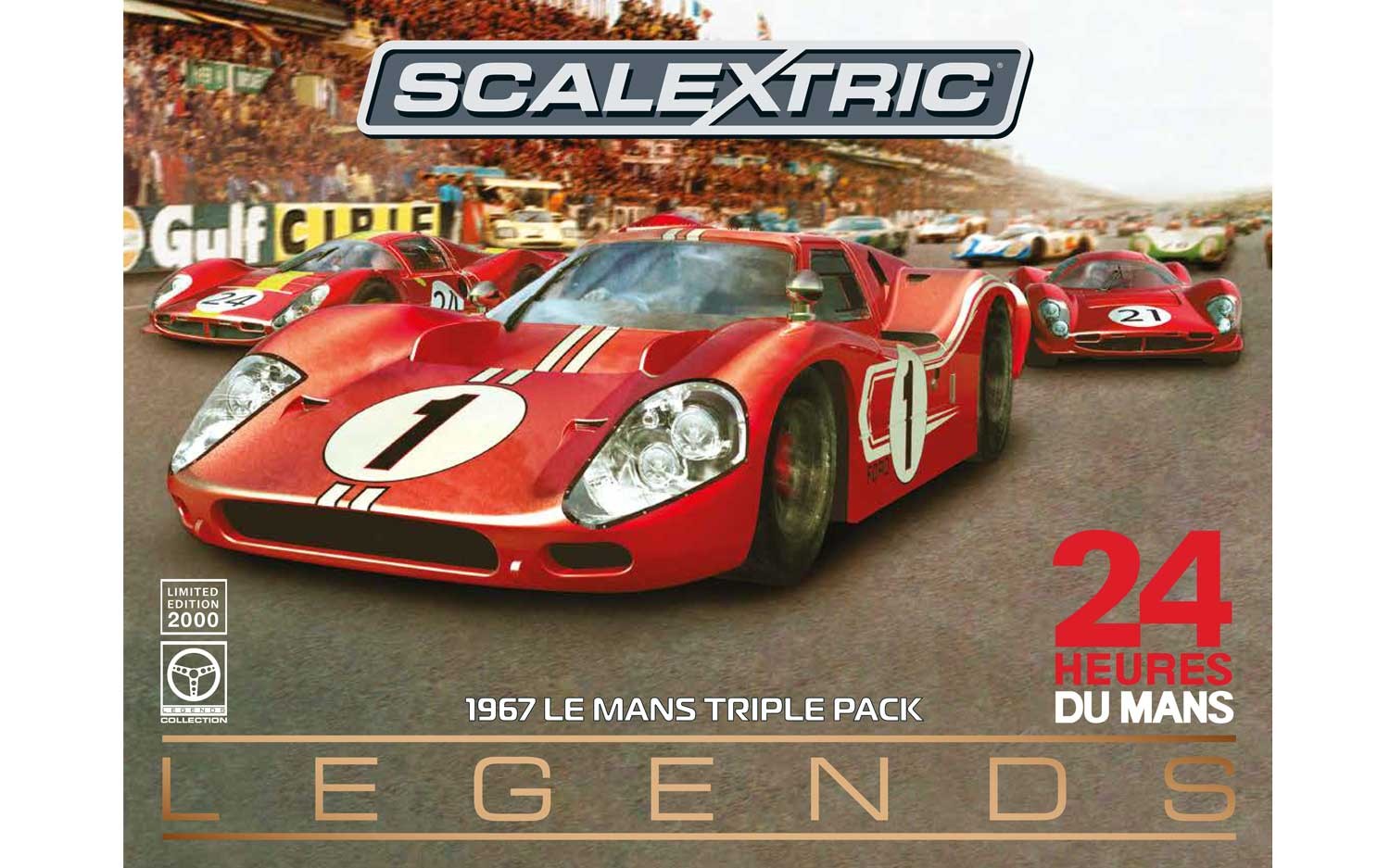 Legends 1967 Le Mans Triple Pack - Limited Edition Legends 1967 Le Mans Triple Pack - Limited Edition