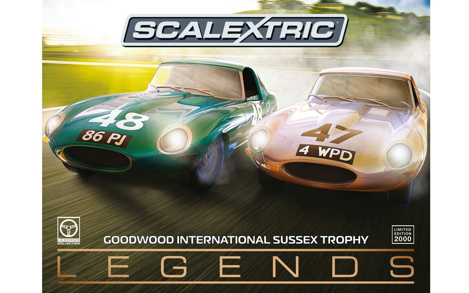 Legends Jaguar E-type 1963 International Trophy Twin Pack - Limi Legends Jaguar E-type 1963 International Trophy Twin Pack - Limi