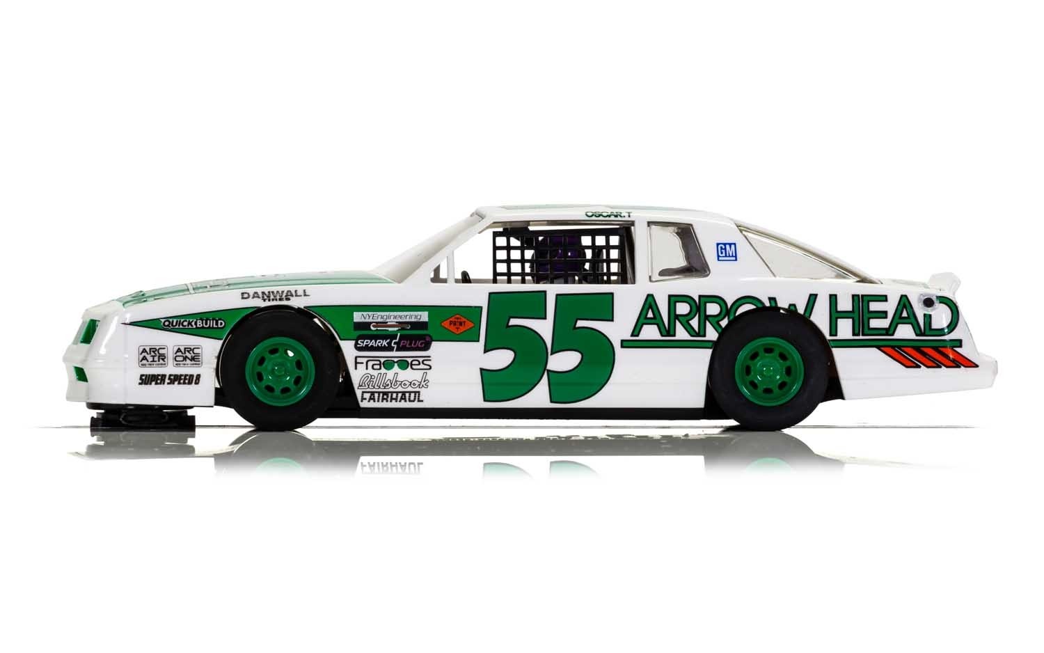 CHEVROLET MONTE CARLO - GREEN & WHITE NO.55 CHEVROLET MONTE CARLO - GREEN & WHITE NO.55