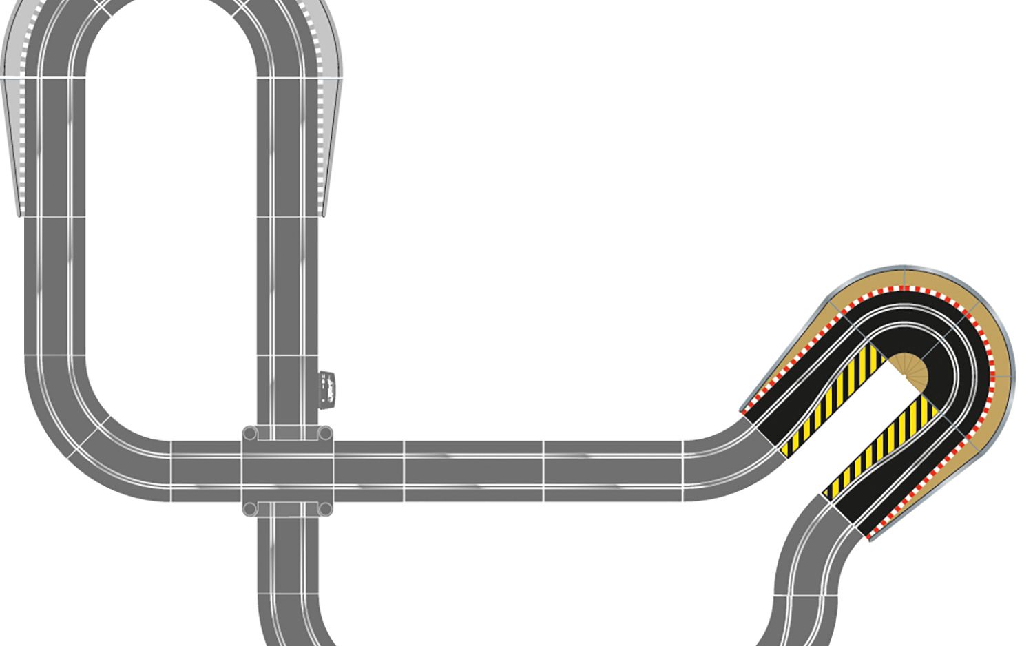 Scalextric Hairpin Curve Track Accessory Pack